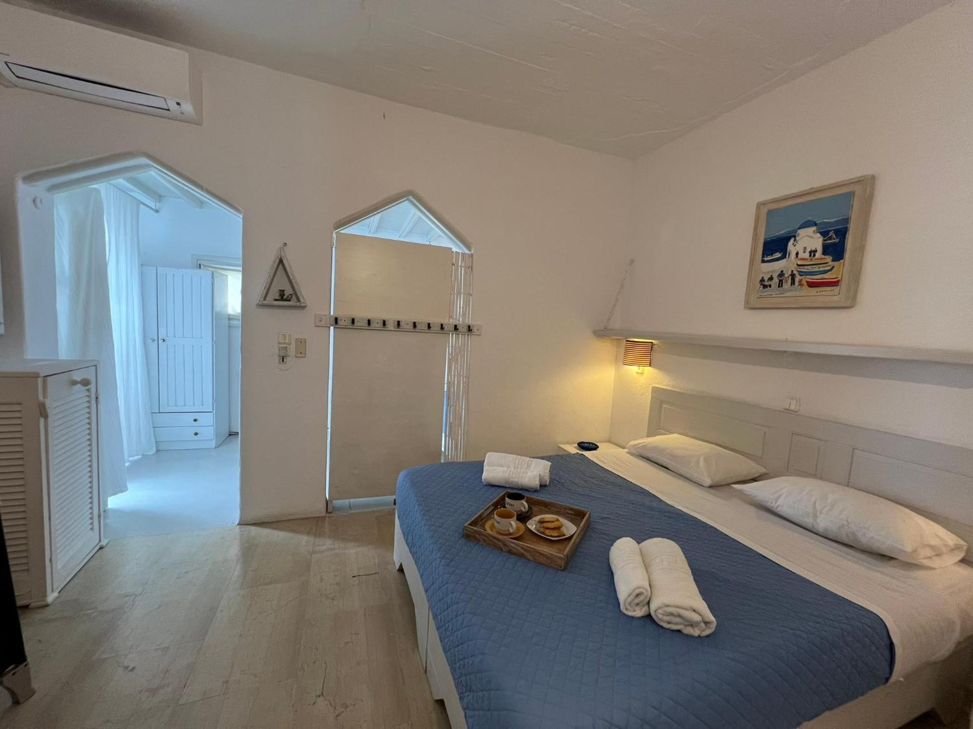 Ferienwohnung Mykonos Tourlos Nests - Sea View Escape Exterior foto