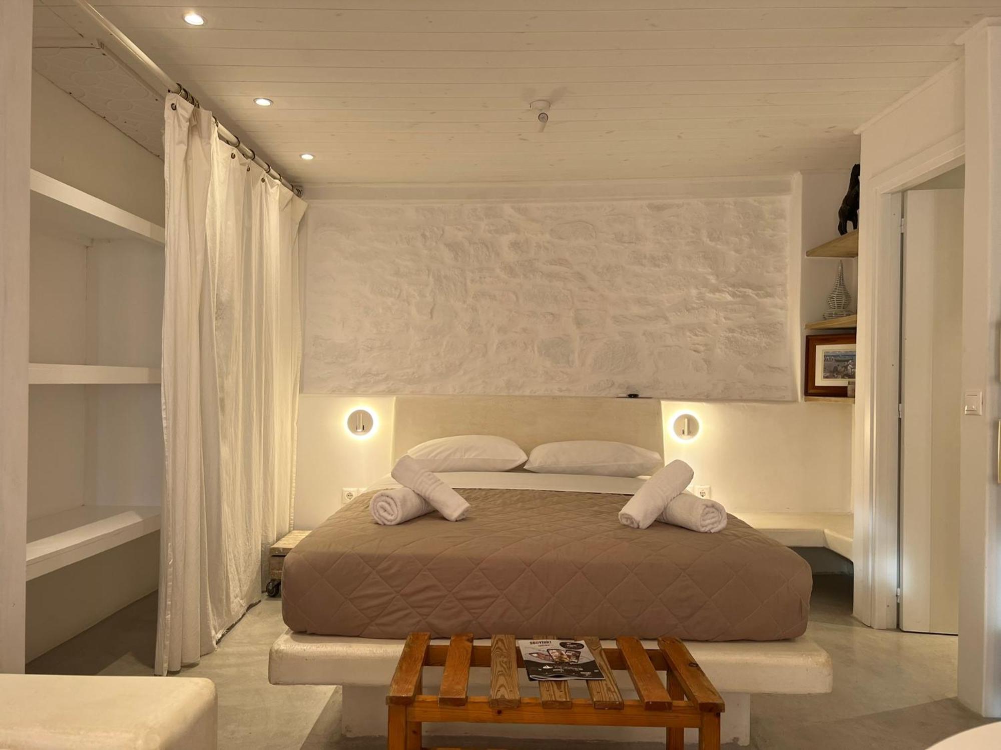 Ferienwohnung Mykonos Tourlos Nests - Sea View Escape Exterior foto